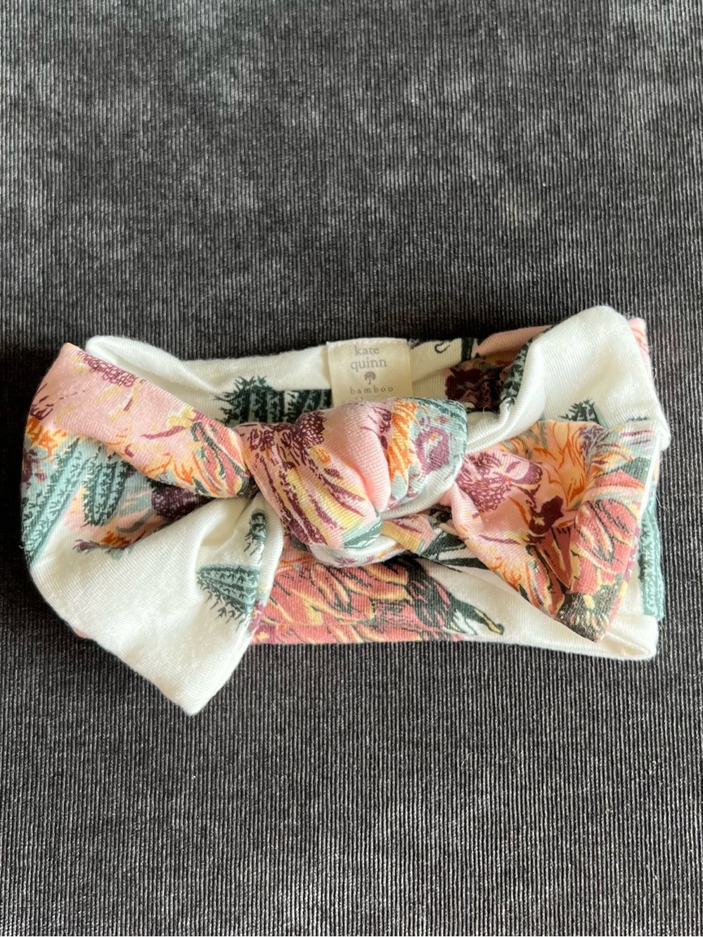 Kate Quinn Baby’s Bamboo Giant Headbow Headband Size Small (0-6 Months)
